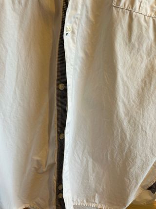 Camisa Zara Caballero Blanca