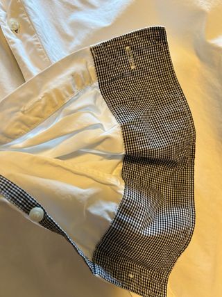 Camisa Zara Caballero Blanca