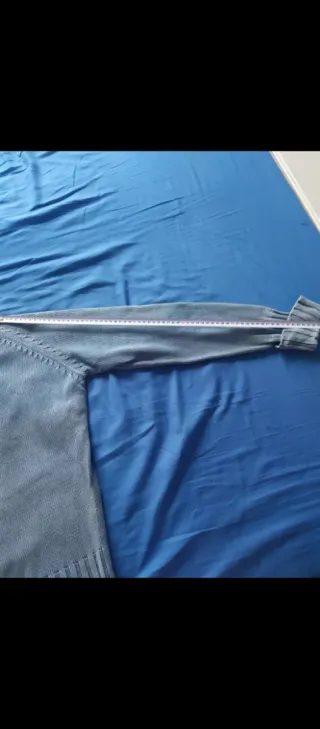 Jersey punto cuello alto señora gris