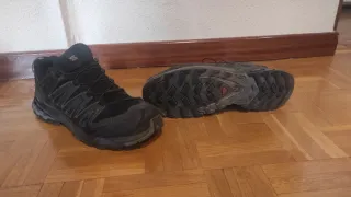 Zapatillas Trail Running Salomón Hombre Negras