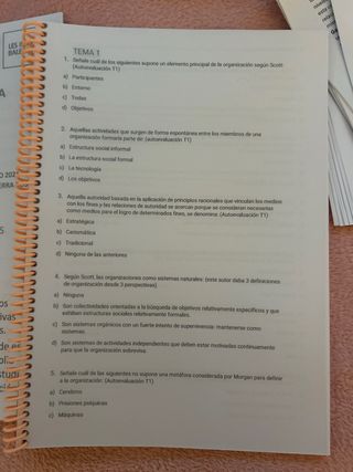 Libro Diseño y Cambio Organizativo ADE UNED