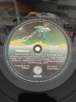 Status Quo - Whatever You Want LP
