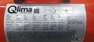 Cannone Aria Calda Arancione