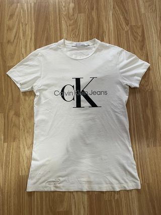 Camiseta Calvin Klein Jeans Blanca