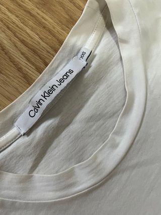 Camiseta Calvin Klein Jeans Blanca