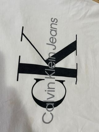 Camiseta Calvin Klein Jeans Blanca