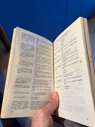 Dizionario serbo- croato e tedesco