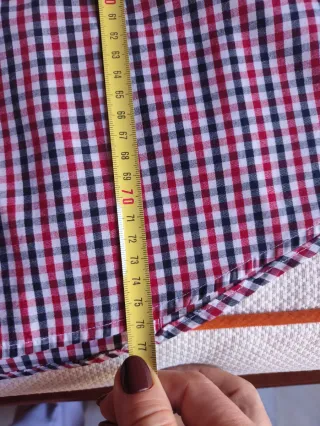 Camisa cuadros rojo/negro