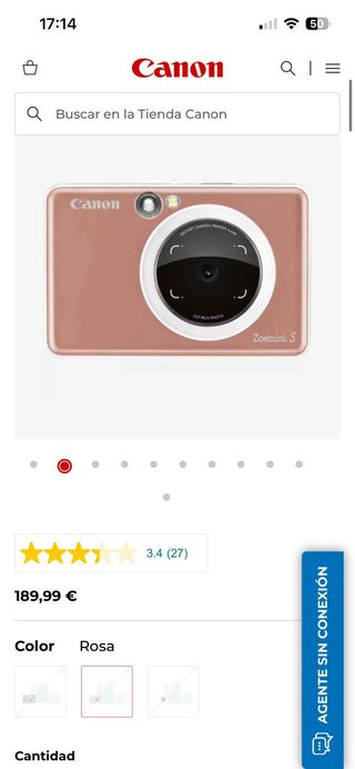 Canon Zoemini S Rosa