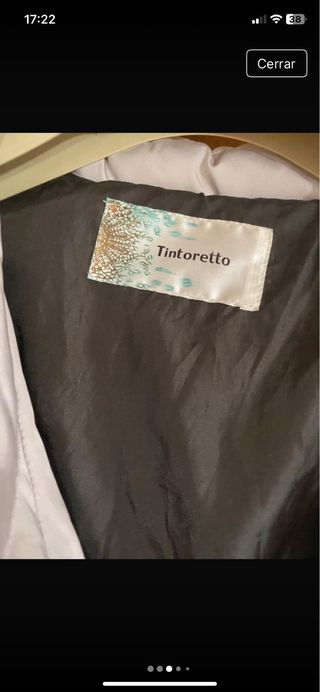 Chaquetón Tintoretto Hielo T.38