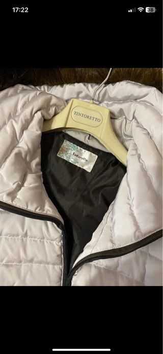 Chaquetón Tintoretto Hielo T.38