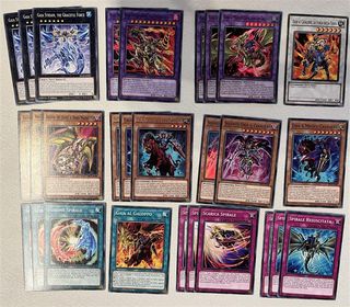 Lotto Carte Yu-Gi-Oh! Gaia il Magico Cavaliere