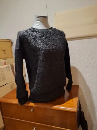 Jersey SUNCOO PARIS tslla 2 M/L negro