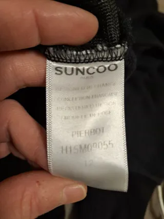 Jersey SUNCOO PARIS tslla 2 M/L negro