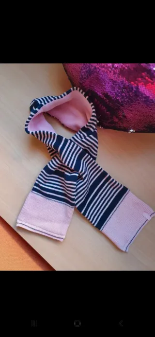 Bufanda niña Elle rayas