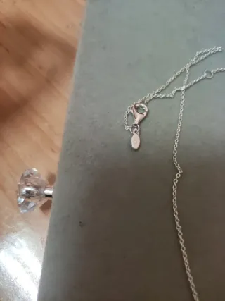 Collar Pandora Plata Cuadrado