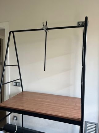 Escritorio Haverud Ikea Madera y Metal