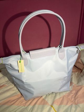 Mala Longchamp Le Pliage Azul bebé