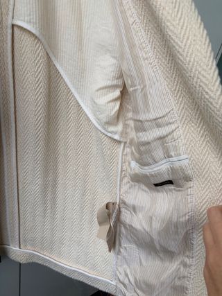 Abrigo Massimo Dutti Beige Talla S