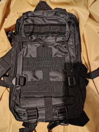 Zaino Tattico Militare Nero