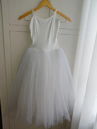 Tutú romántico talla 12