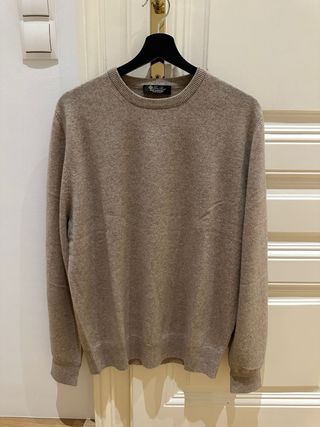 Loro Piana 100% Baby Cashmere Pullover Talla 52