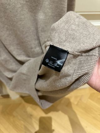 Loro Piana 100% Baby Cashmere Pullover Talla 52