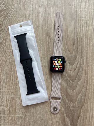 Apple Watch serie 3 Beige y Negro