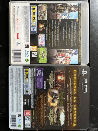 Juegos PS3 35€/unidad