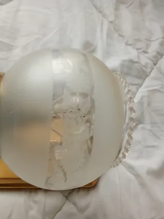 Lámpara de pared vintage dorada