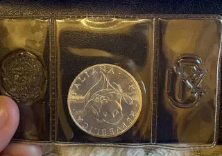 Moneta Celebrativa Famiglia 1987 Zecca