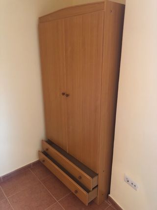 Armario de madera 100x198x52 cm