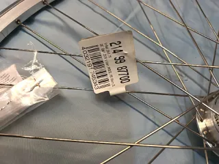 Llanta delantera bicicleta