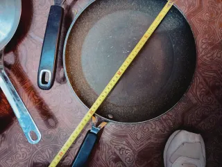 Set 5 Padelle cucina