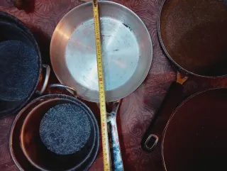 Set 5 Padelle cucina