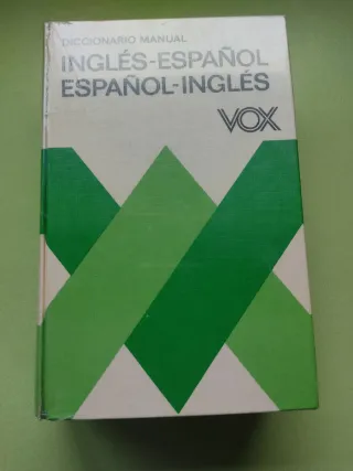 Diccionario Vox inglés