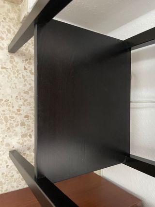 2 Mesita de noche Ikea negra