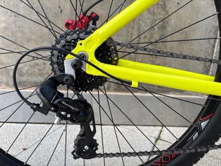 Bicicleta MTB Wolfbike Amarilla