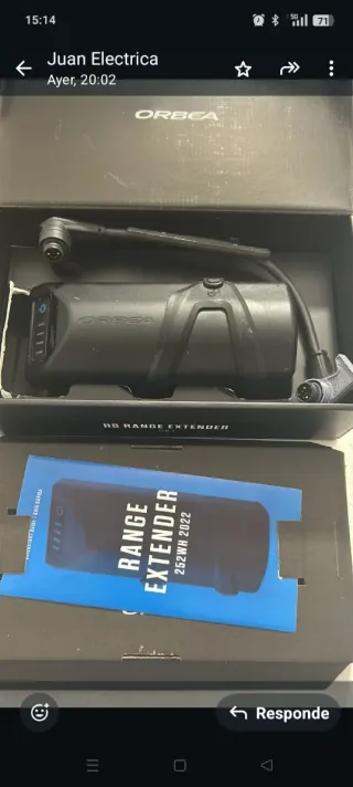 Orbea Rise H30 año 2022 Batería 540Wh