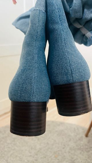 Botín Zara vaquero azul