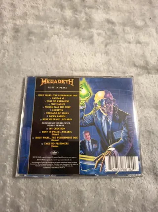 Megadeth Rust in Peace CD + bonus tracks