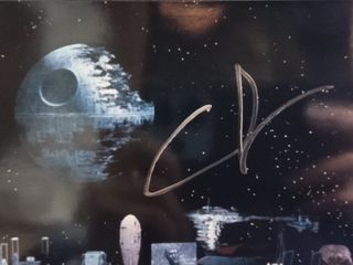 Autofrafo de George Lucas - Star Wars