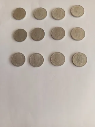Monedas 1 Peseta Rey Juan Carlos I (Varias Fechas)