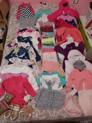 8kg Lote Ropa Bebé 12-18 Meses Niña/Niño