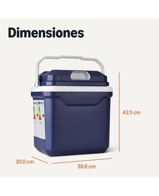 ★ Nevera Portátil 24L, 12v/220v, Viaje, Camper