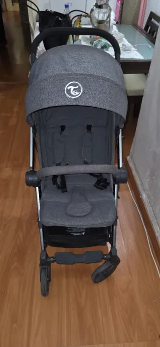 Carro Bebé Twistshake Gris