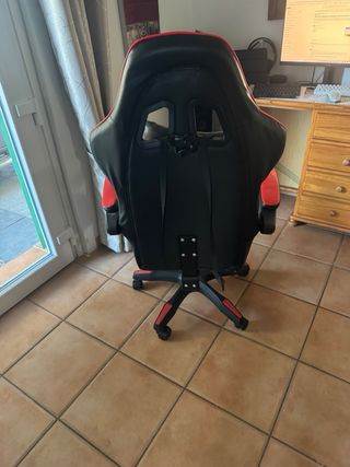 Silla Gamer Roja y Negra