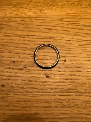 Anello Pandora Me Nero Argento