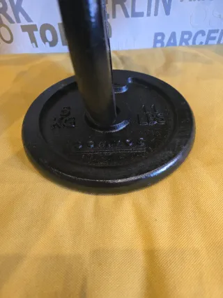 Discos de pesas Domyos 5 kg / 11 lbs 2 unidades