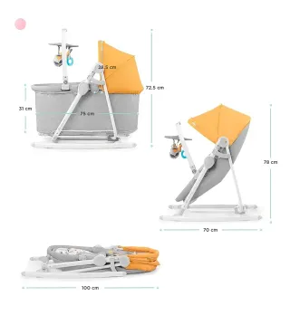 Cuna Kinderkraft Nola 5 en 1